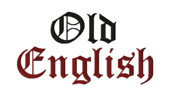 Free Old English Machine Embroidery Font Set – Daily Embroidery