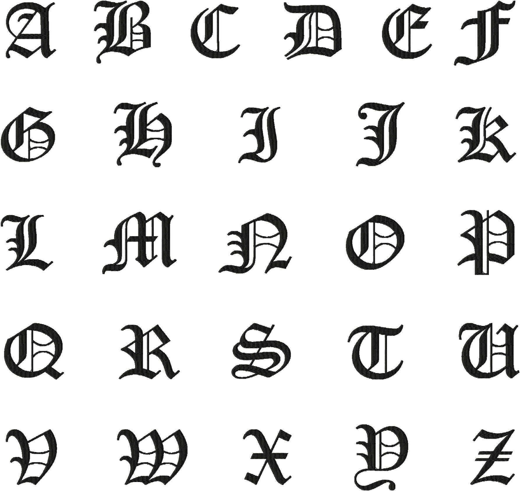 old english font procreate free
