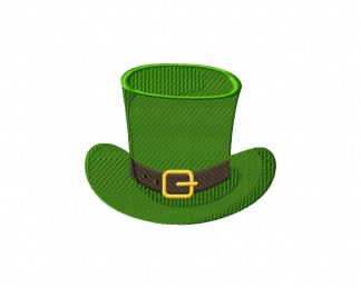 green lucky hat