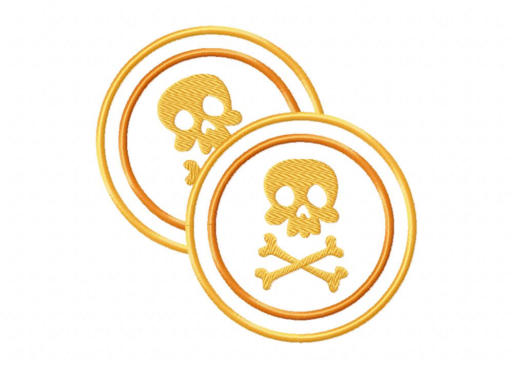 pirate gold coin clip art